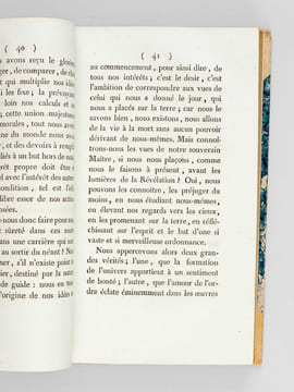 Cours de Morale Religieuse (3 Tomes - Complet) . NECKER, M.