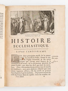 Histoire Ecclésiastique pour servir de Continuation à celle de Monsieur l'Abbé Fleury. Tome Vingt-Deuxième. Depuis l'An 1431, jusqu'en 1455