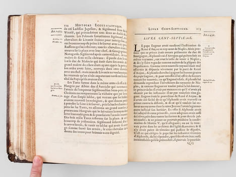 Histoire Ecclésiastique pour servir de Continuation à celle de Monsieur l'Abbé Fleury. Tome Vingt-Deuxième. Depuis l'An 1431, jusqu'en 1455. ANONYME ; ...
