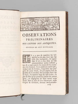 Dictionnaire abrégé d'antiquités. Pour servir à l'Intelligence de l'Histoire Ancienne, tant Sacrée que Profane, & à celle des Auteurs Grecs & Latins. ...