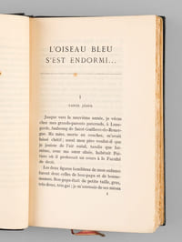 L'Oiseau bleu s'est endormi [ Edition originale ]