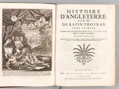 Histoire d'Angleterre par M. de Rapin Thoyras. Tome Premier [Tome I seul ]
