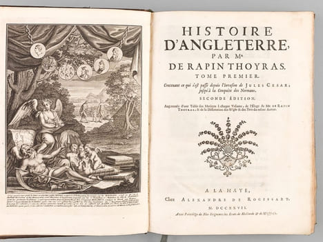 Histoire d'Angleterre par M. de Rapin Thoyras. Tome Premier [Tome I seul ]. RAPIN THOYRAS ; [ RAPIN THOYRAS, Paul de ]