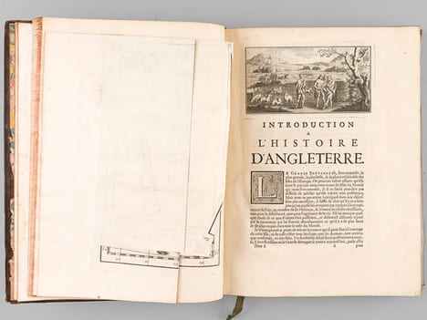 Histoire d'Angleterre par M. de Rapin Thoyras. Tome Premier [Tome I seul ]. RAPIN THOYRAS ; [ RAPIN THOYRAS, Paul de ]