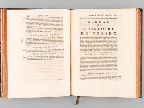 Histoire d'Angleterre par M. de Rapin Thoyras. Tome Premier [Tome I seul ]. RAPIN THOYRAS ; [ RAPIN THOYRAS, Paul de ]