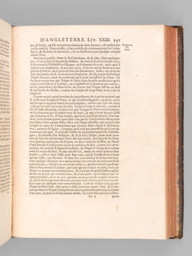 Histoire d'Angleterre par M. de Rapin Thoyras. Tome Neuvième [Tome 9 seul ] Contenant les Tems de la République sous Olivier & Richard Cromwell, les ...