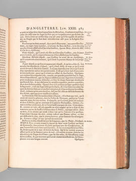 Histoire d'Angleterre par M. de Rapin Thoyras. Tome Neuvième [Tome 9 seul ] Contenant les Tems de la République sous Olivier & Richard Cromwell, les ...
