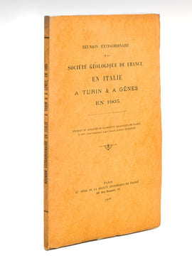 Réunion extraordinaire de la Société Géologique de France en Italie, à Turin & à Gênes en 1905.. Collectif - Société Géologique de France