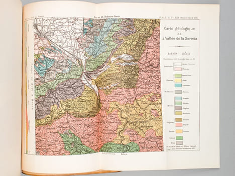 Réunion extraordinaire de la Société Géologique de France en Italie, à Turin & à Gênes en 1905.. Collectif - Société Géologique de France