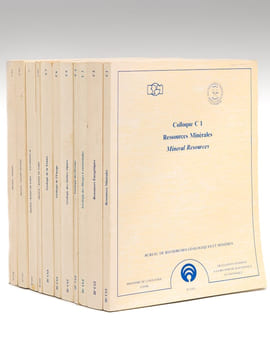 26e Congrès Géologique International Paris 7 - 17 Juillet 1980. Colloques (7 Tomes - Complet) [Avec : ] Excursions (4 Tomes) [Avec : ] Le gisement ...