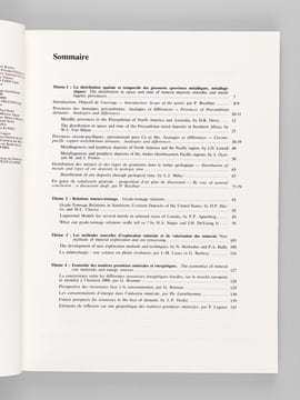 26e Congrès Géologique International Paris 7 - 17 Juillet 1980. Colloques (7 Tomes - Complet) [Avec : ] Excursions (4 Tomes) [Avec : ] Le gisement ...