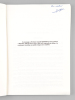 Traité de Bathymétrie (Mémoires de l'Institut de Géologie du Bassin d'Aquitaine. 1983. n° 15) [ Livre dédicacé par l'auteur ]. BERTHOIS, Léopold ; ...
