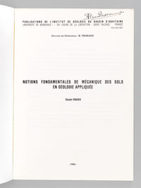 Notions fondamentales de mécanique des sols en géologie appliquée