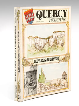 Lectures au Cantou (Tomes 1 et 2 - Complet). Quercy Recherche Hors Série. Collectif ; QUERCY Recherche