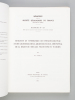 Evolution et Systématique des Phymatoceratinae et des Grammoceratinae (Hildocerataceae Ammoninita) de la Région de Thouars, stratotype du Toarcien. ...