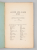 R&eacute;union Extraordinaire &agrave; Paris du 5 au 14 septembre 1878. Bulletin de la Soci&eacute;t&eacute; G&eacute;ologique de France. . Collectif - Soci&eacute;t&eacute; G&eacute;ologique de France 
