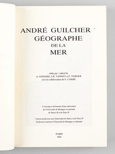 André Guilcher Géographe de la mer