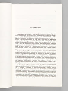 Les milieux de sédimentation.