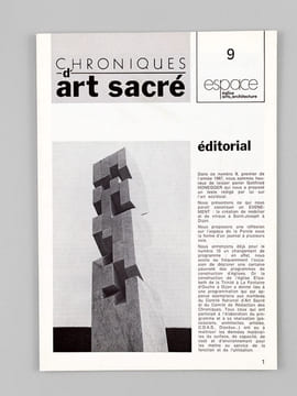 Chroniques d'Art Sacré [ Lot non suivi de 37 numéros ] Numéros 9 - 10 - 11 - 12 - 13 - 14 - 15 - 16 - 17 - 18 - 19 - 20 - 21 - 22 -23 - 24 - 25 - 26 - ...