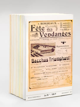 Revue historique et archéologique du Libournais et de la Vallée de la Dordogne [ Lot 26 de numéros non suivis, du n° 219 du 1er trimestre 1991 au ...