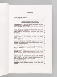 Le Roman Sentimental (2 Tomes - Complet) Actes du Colloque des 14-15-16 mars 1989 à la Faculté des Lettres de Limoges
