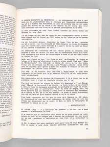 Premier Festival International du Livre de Nice. Colloques 1969