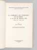 Le Commerce des Fourrures en Occident à la fin du Moyen-Age (vers 1300 - vers 1450) (2 Tomes - Complet) [ Edition originale ]. DELORT, Robert