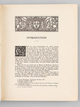 Actes de l’Académie Nationale des Sciences, Belles-Lettres & Arts de Bordeaux. Tome XI - 1937-1938 : La famille de Bordeaux et les premiers captaux de ...