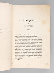 Histoire de France, depuis les temps les plus reculés jusqu'à la Révolution de 1789 (6 Tomes - Complet). Continuée depuis l'ouverture des Etats Généraux jusqu'à la Fin de l'Empire, d'après Dulaure, depuis la Restauration de 1814 jusqu'au 10 décembre 1848 par Paul Lacroix (Bibliophile Jacob), depuis l'élection du Président de la République jusqu'à la fin de la guerre d'Italie 1860 par M. E. F. archiviste paléographe