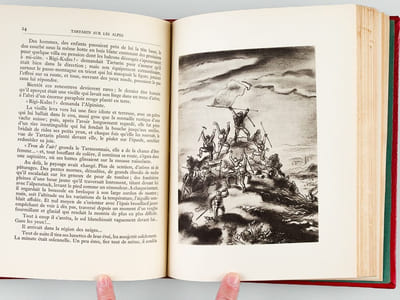 Oeuvres complètes illustrées (20 Tomes - Complet) Tome 1 : Les Amoureuses 1858. Précédé de Retour sentimental vers Alphonse Daudet, par Henri Beraud ; Tome 2 : Le Petit chose, Histoire d'un Enfant 1868 ; Tome 3 : Lettres de mon Moulin, Impressions et Souvenirs 1873, et Lettre à un Absent ; Tome 4 : Aventures prodigieuse de Tartarin de Tarascon, 1872 et Contes du Lundi, 1873 et Les Femmes d'Artiste, 1874 ; Tome 5 : Fromont Jeune et Risler Ainé. Moeurs parisiennes, 1874, et Etudes et paysages. Robert Helmont. Journal d'un Solitaire ; Tome 6 : Jack. Moeurs contemporaines 1876 ; Tome 7 : Le Nabab. Moeurs parisiennes, 1887 ; Tome 8 : Les Rois en Exil, Roman parisien, 1879 ; Tome 9 : Numa Roumestan, Moeurs parisiennes, 1881, L'Evangeliste, Roman parisien 1883 ; Tome 10 : Sapho. Moeurs Parisiennes, 1884 ; Tartarin sur les Alpes, Nouveaux exploits du héros tarasconnais ; Tome 11 : L'Immortel. Moeurs parisiennes, 1888, La Belle Nivernaise, Histoire d'un Vieux Bateau et de son Equipage, 1886 ; Tome 12 : Trente ans de Paris à travers ma vie et mes livres, 1888, Souvenirs d'un homme de lettres, Préfaces ; Tome 13 : Port-Tarascon, Dernières aventures de l'illustre marin, 1890, Rose et Ninette, Moeurs du jour, 1892, Entre les frises et la rampe, Petites études de la vie théâtrale, 1894 ; Tome 14 : Vie d'enfant - Le Valet de Ferme, Oeuvres provençales de Baptiste Bonnet traduites par Alphonse Daudet, et Traductions diverses d'oeuvres provençales ; Tome 15 : La Petite Paroisse, 1895, Premier Voyage Premier Mensonge, 1900, La Fedor Pages de la Vie, 1896 ; Tome 16 : Soutien de Familles, Moeurs contemporaines, 1898, Notes sur la Vie ; Tome 17 : La Doulou (La Douleur), 1887-1895, Le Trésor d'Arlatan, 1897 ; Tome 18 : Pages inédites de Critique dramatique, 1874-1880 ; Tome 19 : Théâtre I. La Dernière Idole, Les Absents, l'Oeillet blanc, Le Frère Aîné - Le Sacrifice - Lise Tavernier - L'Arlésienne - Fromont Jeune et Risler aine - Le char - Jack ; Tome 20 : Théâtre II. Le Nabab - Sapho - Numa Roumestan - La Lutte pour la Vie - L'Obstacle - La Menteuse