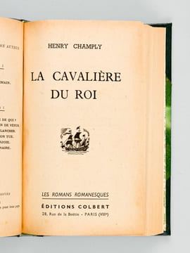 La Cavalière du Roi. CHAMPLY, Henry