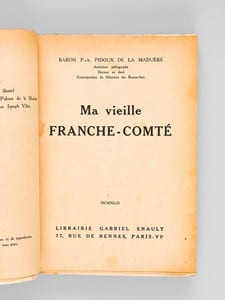 Ma vieille Franche-Comté