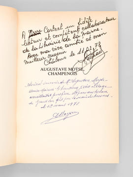 Augustave Moÿse, champenois [ Livre dédicacé par l'auteur et par Augustave Moÿse ]. GRAFTEAUX, Serge