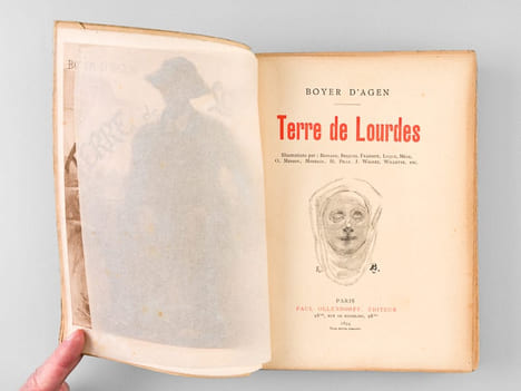 Terre de Lourdes [ Edition originale ]. BOYER D'AGEN