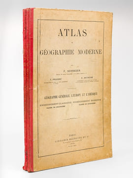 Atlas de Géographie moderne. Géographie générale. L'Europe et l'Amérique. Enseignement classique Classe de Quatrième. Enseignement moderne Classe de ...
