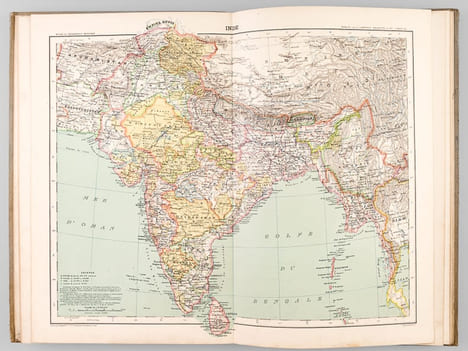 Atlas de Géographie moderne. Géographie générale. L'Europe et l'Amérique. Enseignement classique Classe de Quatrième. Enseignement moderne Classe de ...