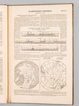 Atlas de Géographie moderne. Géographie générale. L'Europe et l'Amérique. Enseignement classique Classe de Quatrième. Enseignement moderne Classe de ...