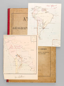 Atlas de Géographie moderne. Géographie générale. L'Europe et l'Amérique. Enseignement classique Classe de Quatrième. Enseignement moderne Classe de ...