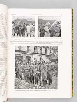 L'Illustration 1914-1918 (16 Volumes : Complet) Tome 1 : Août - Décembre 1914 (n° 3727 au 3747) ; Tome 2 : Janvier - Avril 1915 (n° 3748 au 3764) ; ...
