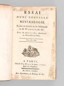 Essai d'une Nouvelle Minéralogie