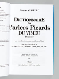 Dictionnaire des Parlers Picards du Vimeu (Somme). Avec considération spéciale du dialecte de Nibas.