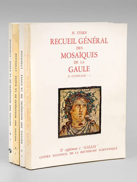 Recueil général des mosaïques de la Gaule. II : Province de Lyonnaise (4 Tomes ) 1 : Lyon ; 2 : Partie Sud-Est ; 3 : Partie Centrale ; 4 : Partie ...