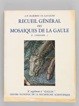 Recueil général des mosaïques de la Gaule. II : Province de Lyonnaise (4 Tomes ) 1 : Lyon ; 2 : Partie Sud-Est ; 3 : Partie Centrale ; 4 : Partie ...