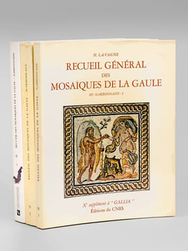 Recueil général des mosaïques de la Gaule. III : Province de Narbonnaise (3 Tomes ) 1 : Partie Centrale ; 2 : Vienne ; 3 : Partie Sud-Est. Cités des ...