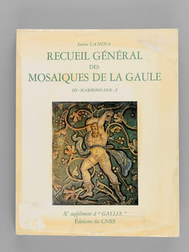 Recueil général des mosaïques de la Gaule. III : Province de Narbonnaise (3 Tomes ) 1 : Partie Centrale ; 2 : Vienne ; 3 : Partie Sud-Est. Cités des ...