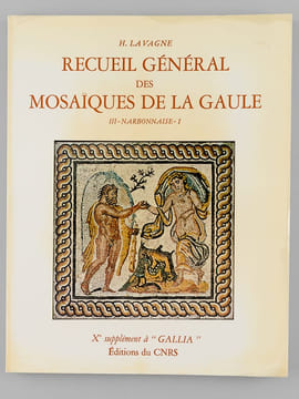 Recueil général des mosaïques de la Gaule. III : Province de Narbonnaise (3 Tomes ) 1 : Partie Centrale ; 2 : Vienne ; 3 : Partie Sud-Est. Cités des ...