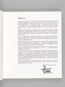 Laon. Citadelle royale carolingienne. Catalogue de l'exposition réalisée par l'Association "Archives, Bibliothèque, Musée à Laon" présentée du 12 septembre au 31 octobre 1987 à la Bibliothèque Municipale de Laon