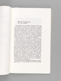 Collège de France. Chaire de Grammaire et de Pensée allemande. Leçon inaugurale faite le Vendredi 25 avril 1986 [ Edition originale ]