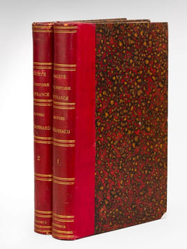 Oeuvres complètes d'Eginhard, réunies pour la première fois et traduites en français (2 Tomes - Complet) . EGINHARD ; (TEULET, A.)