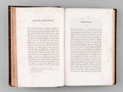 Oeuvres complètes d'Eginhard, réunies pour la première fois et traduites en français (2 Tomes - Complet) . EGINHARD ; (TEULET, A.)